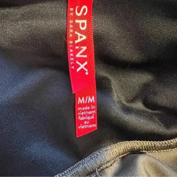 Spanx Faux Leather Brown Leggings - Picture 5 of 7